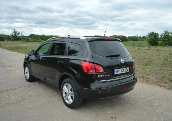 Nissan Qashqai+2 cena 26900 przebieg: 279200, rok produkcji 2008 z Płock małe 301